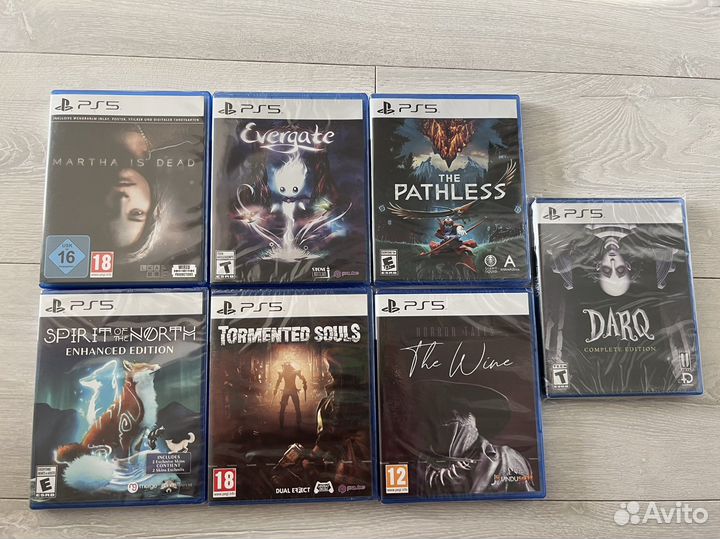 Игры, диски для PS5, PS4 новинки