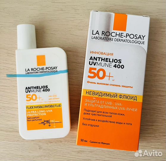 La roche posay anthelios spf50 флюид