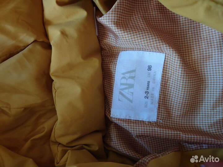 Куртка детская демисезонная Zara р. 98 (2-3 года)