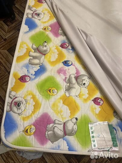 Детская кровать домик с матрасом