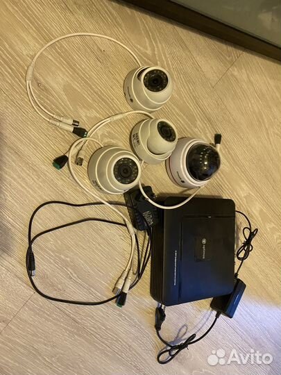 Комплект видеонаблюдения бу