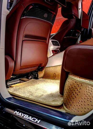 Автоковрики для Mercedes-Benz GLS-Maybach 2021г