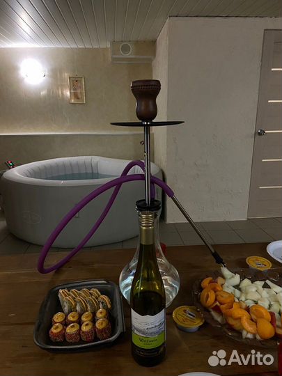 Сауна с бассейном