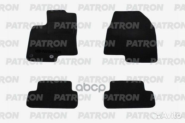 Комплект автомобильных ковриков текстильных NIS