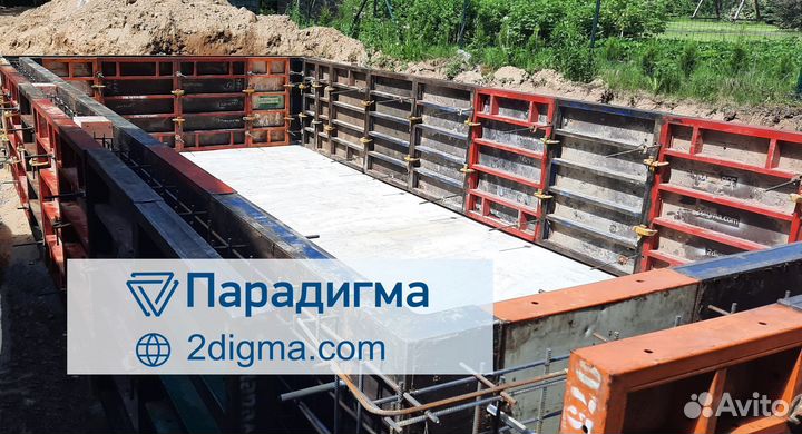 Опалубка для подвала/цоколя в аренду