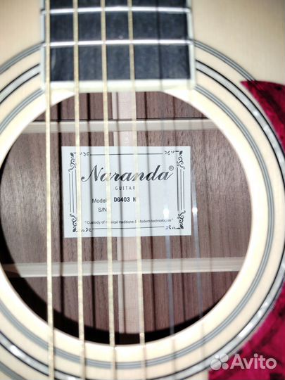 Акустическая гитара naranda