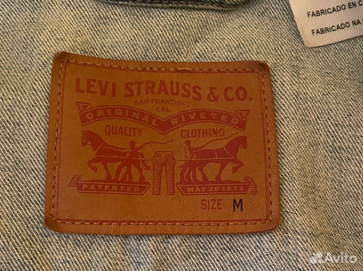 Джинсовая куртка levis