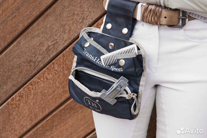 Сумка на пояс для груминга лошадей TransHorseSport