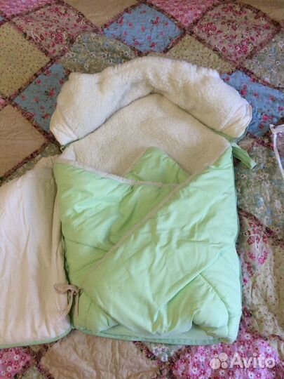 Овчинный конверт одеяло