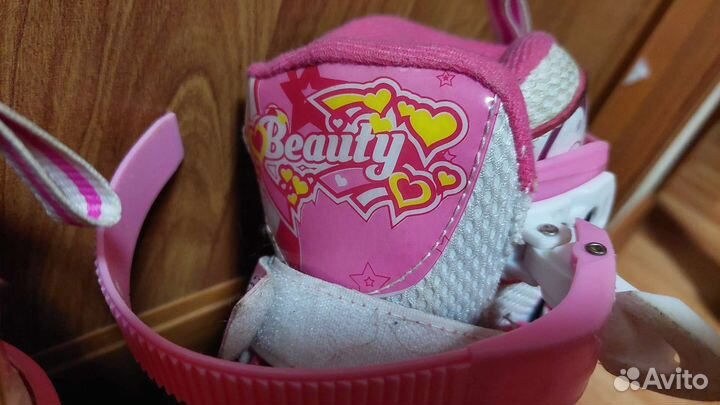 Роликовые коньки детские раздвижные