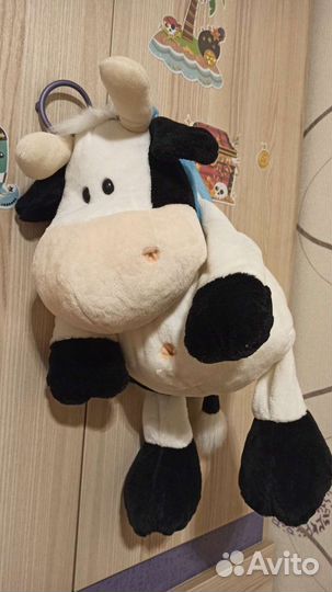 Рюкзак-игрушка бык новый