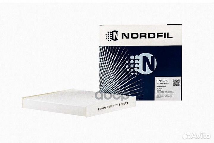 Фильтр салона Honda/Nordfil/ CN1076 nordfil