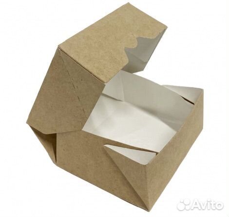 Коробка бумажная 100х80х35 мм с окном
