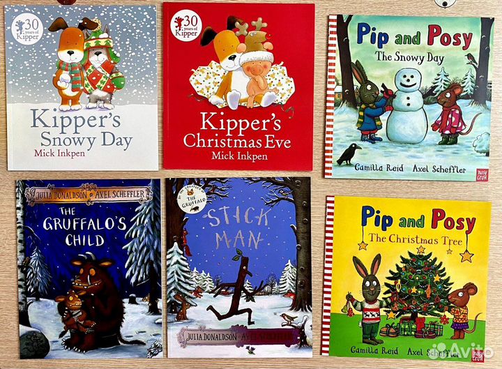 Новогодние книги 1 на английском языке