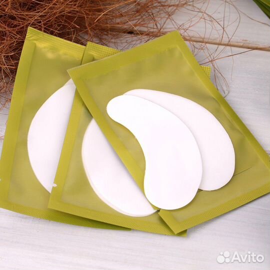 Патчи гидрогелевые Для наращивания ресниц 50 шт