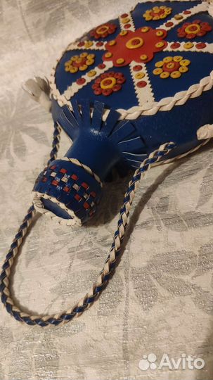 Винтажная коллекционная фляга