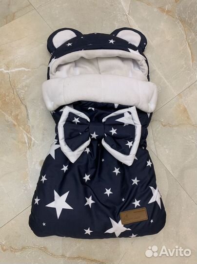 Конверт утепленный на выписку