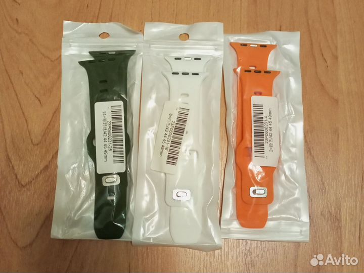 Ремешки для часов apple watch и xiaomi mi band 8