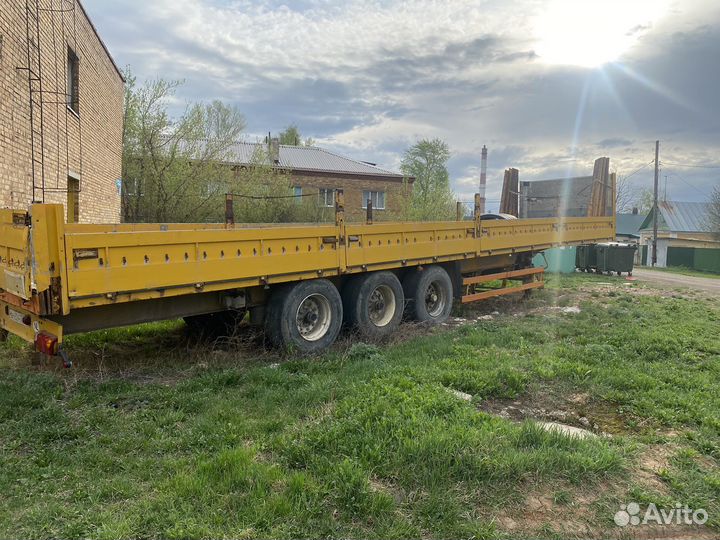 Полуприцеп бортовой Schmitz Cargobull S01, 2000