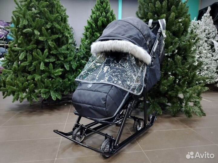 Санки коляска Ника 7-5 sk