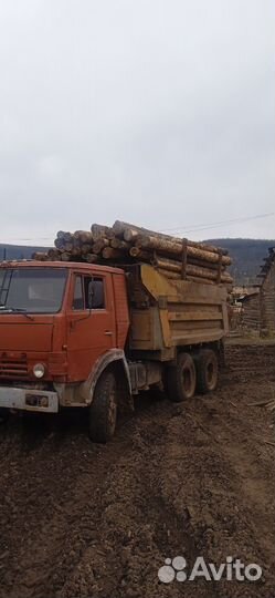 Дрова, горбыль машина камаз
