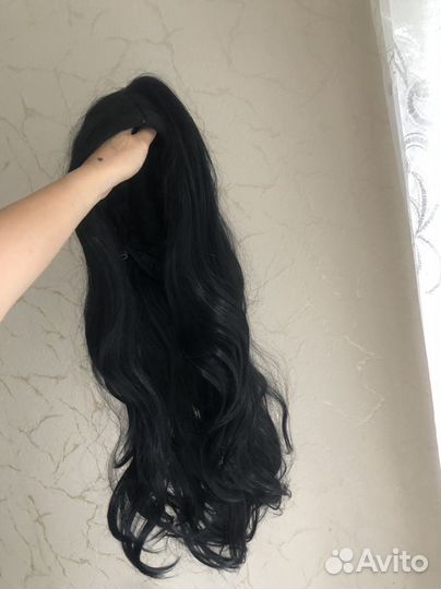 Парик черный