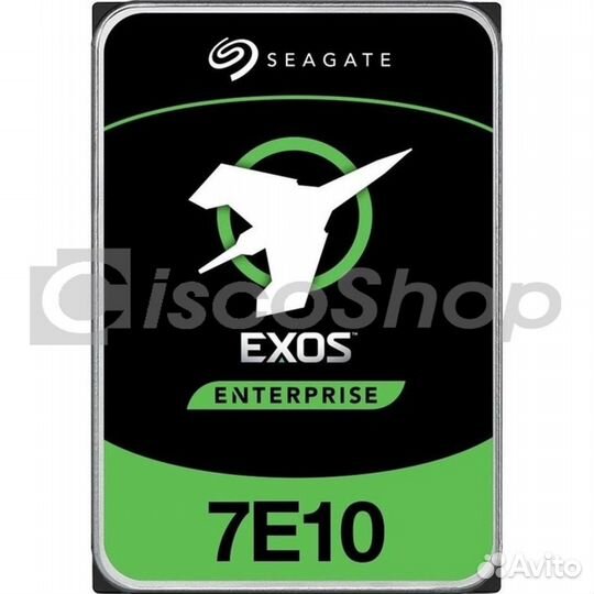 Жесткий диск Seagate Exos 7E10 2Tb 7.2k 512e/4KN 2