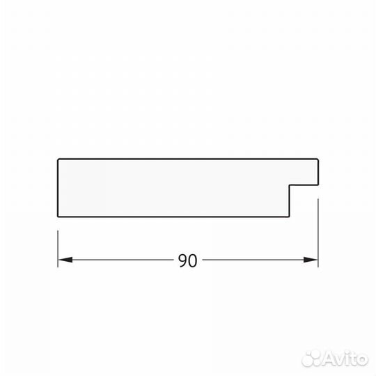 Зеркало Evoform Octagon BY 3796 57x57 золотые дюны