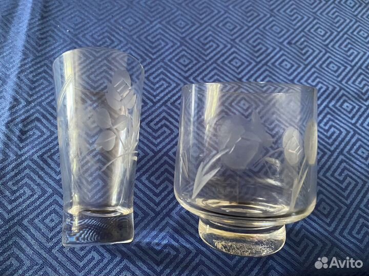 Стопки хрустальные СССР