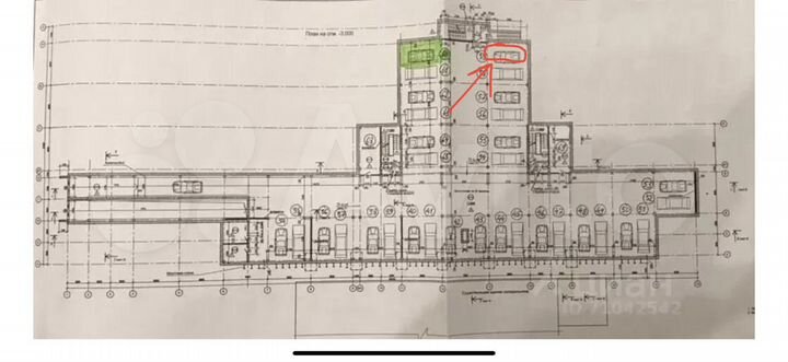 Машиноместо, 19 м²