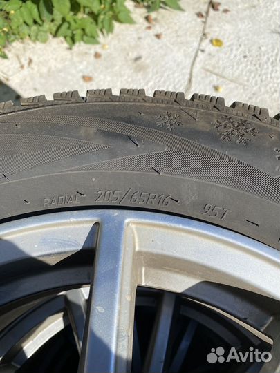 Колеса в сборе r16 зимние