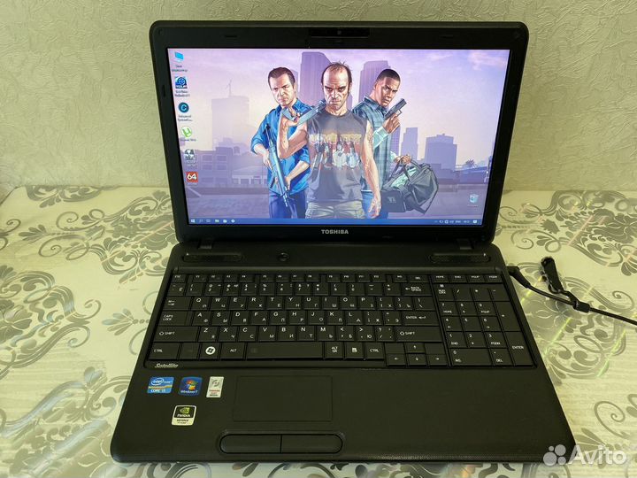 Быстрый ноутбук Toshiba