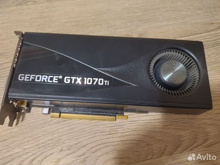 Видеокарта zotac GTX 1070Ti 8 Gb