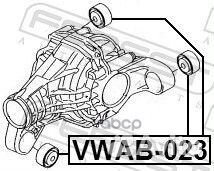 Сайлентблок подушки дифференциала;audi Q7