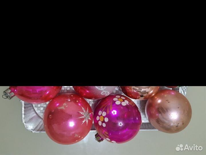 Елочные игрушки СССР