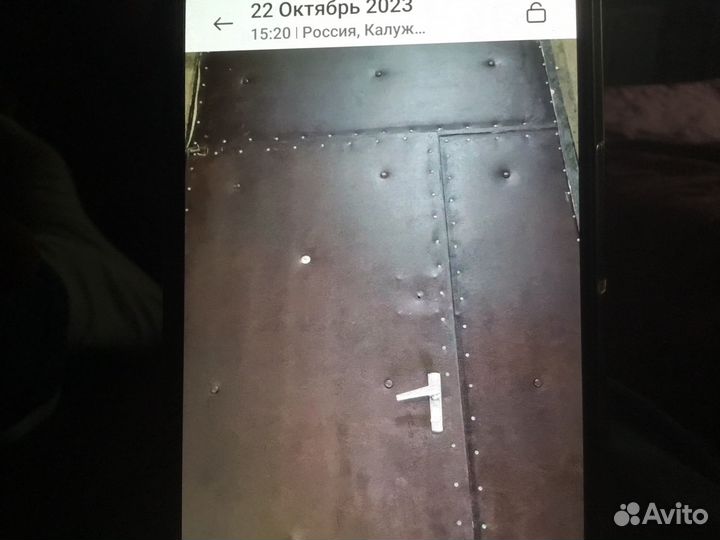 Металлическая дверь бу