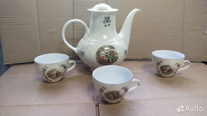 Сервиз чайный Мадонна ГДР kalha