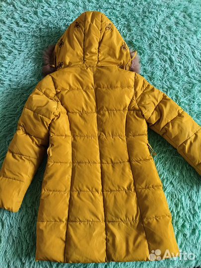 Пуховик для девочки 146 152