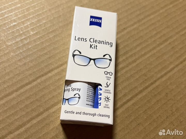 Набор для очистки оптики Zeiss (спрей +салфетка)