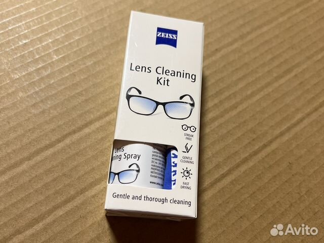 Набор для очистки оптики Zeiss (спрей +салфетка)