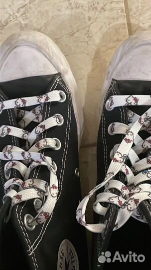 Шнурки hello kitty y2kт новые