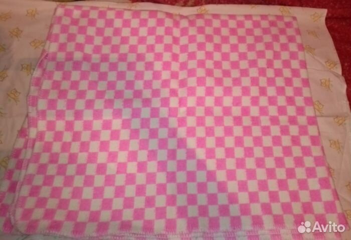 Одеяло байковое детское б/у