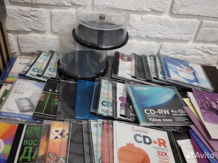 29шт. Боксы пустые под диски