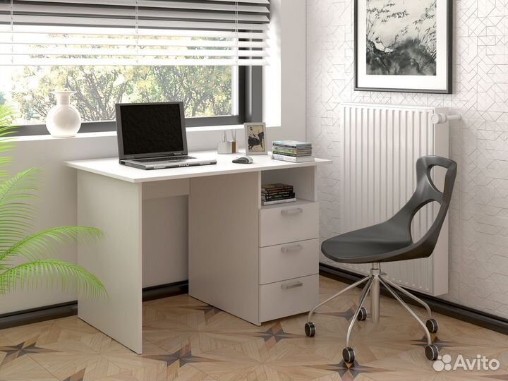 Стол письменный с ящиками 1100 новый