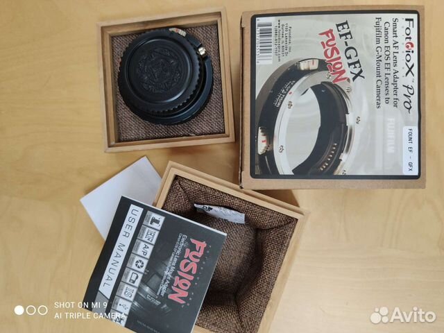 Fotodiox Pro Fusion адаптер EF- GFX новый