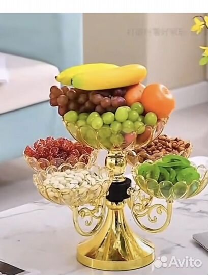 Ваза для фруктов пластик