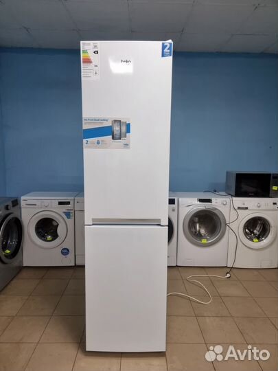 Холодильник 2 метра,узкий, бу