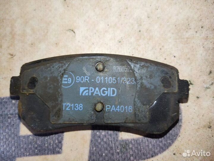 Задние тормозные колодки Kia Hyundai