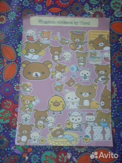 Наклейки аниме