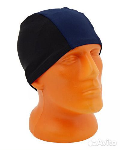 Шапочка для плавания Олимпийка Black Blue